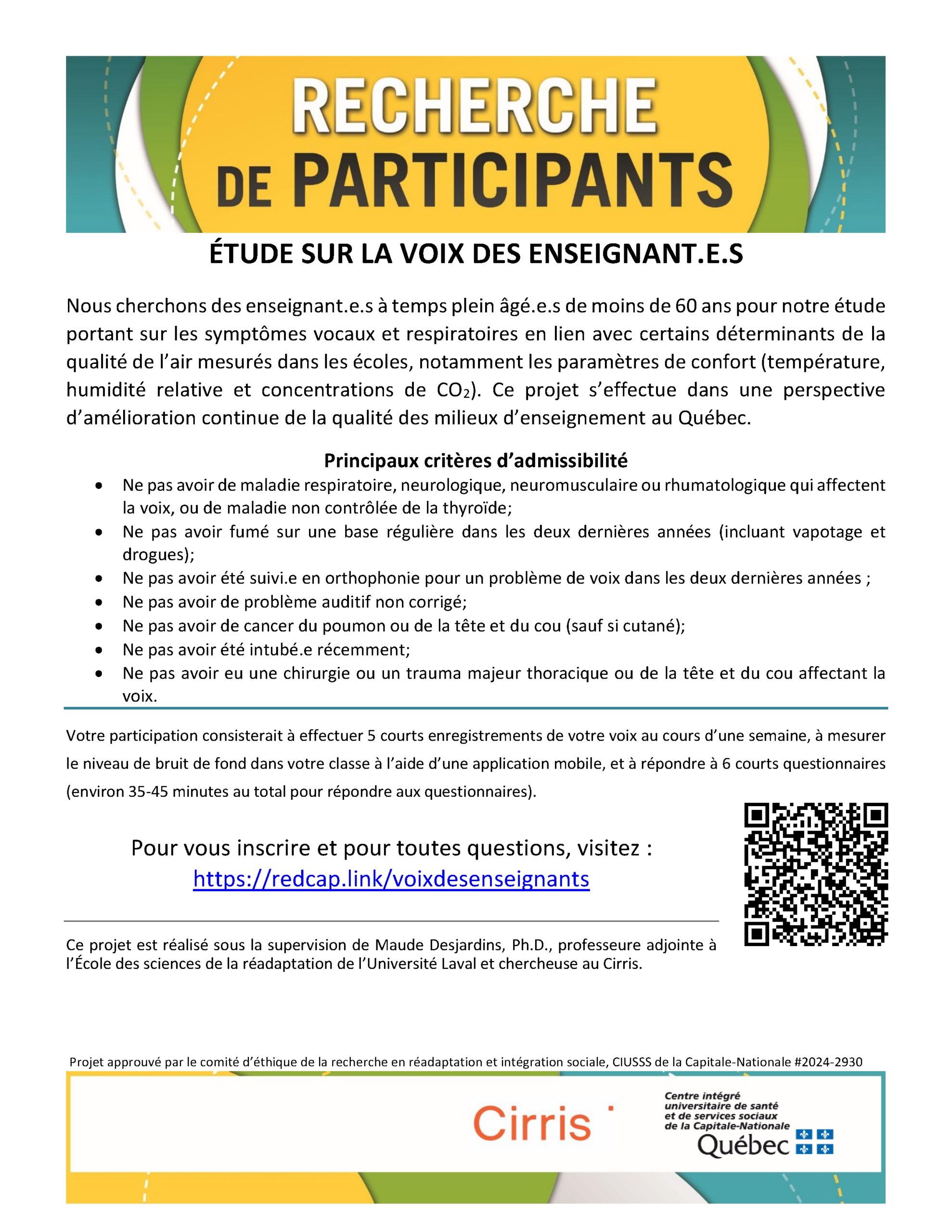 Segp ÉTUDE SUR LA VOIX DES ENSEIGNANT.E.S | Syndicat de l'enseignement du ...